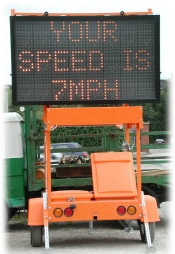 Variable Message Sign Speed