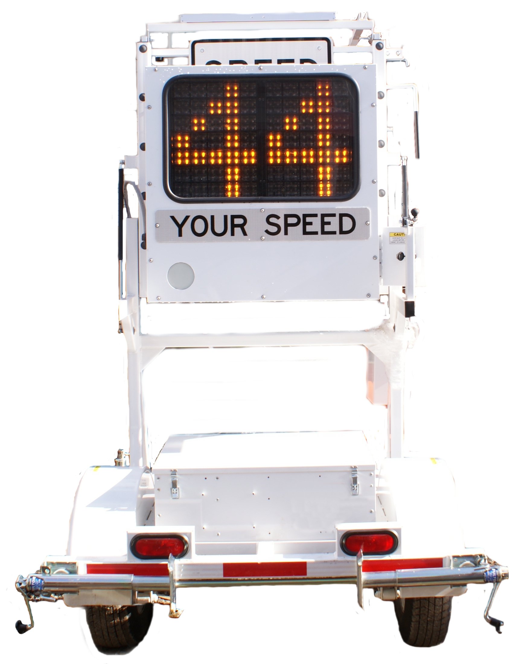 Mobile speed display unit 
